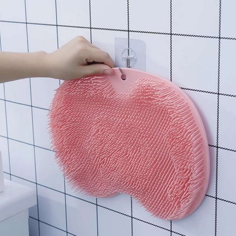 Bath Mat Back Massage Silicone Brush - Premium from ZLA - Just $33.16! Shop now at ZLA