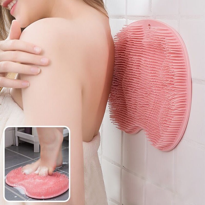 Bath Mat Back Massage Silicone Brush - Premium from ZLA - Just $33.16! Shop now at ZLA