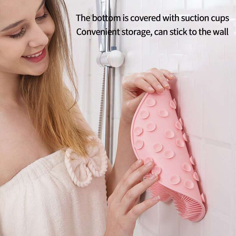 Bath Mat Back Massage Silicone Brush - Premium from ZLA - Just $33.16! Shop now at ZLA