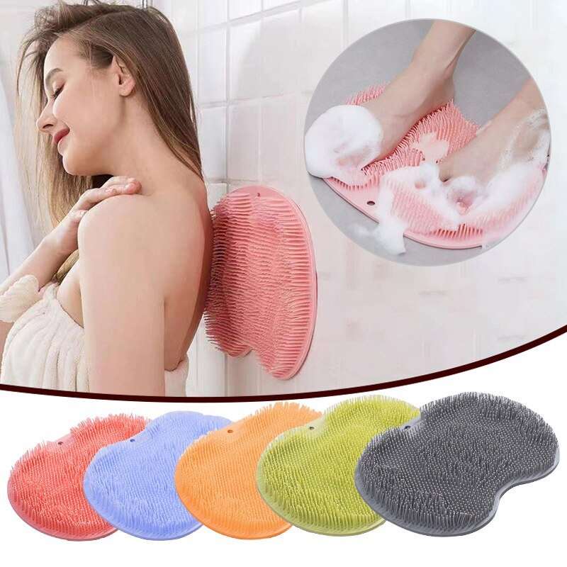 Bath Mat Back Massage Silicone Brush - Premium from ZLA - Just $33.16! Shop now at ZLA