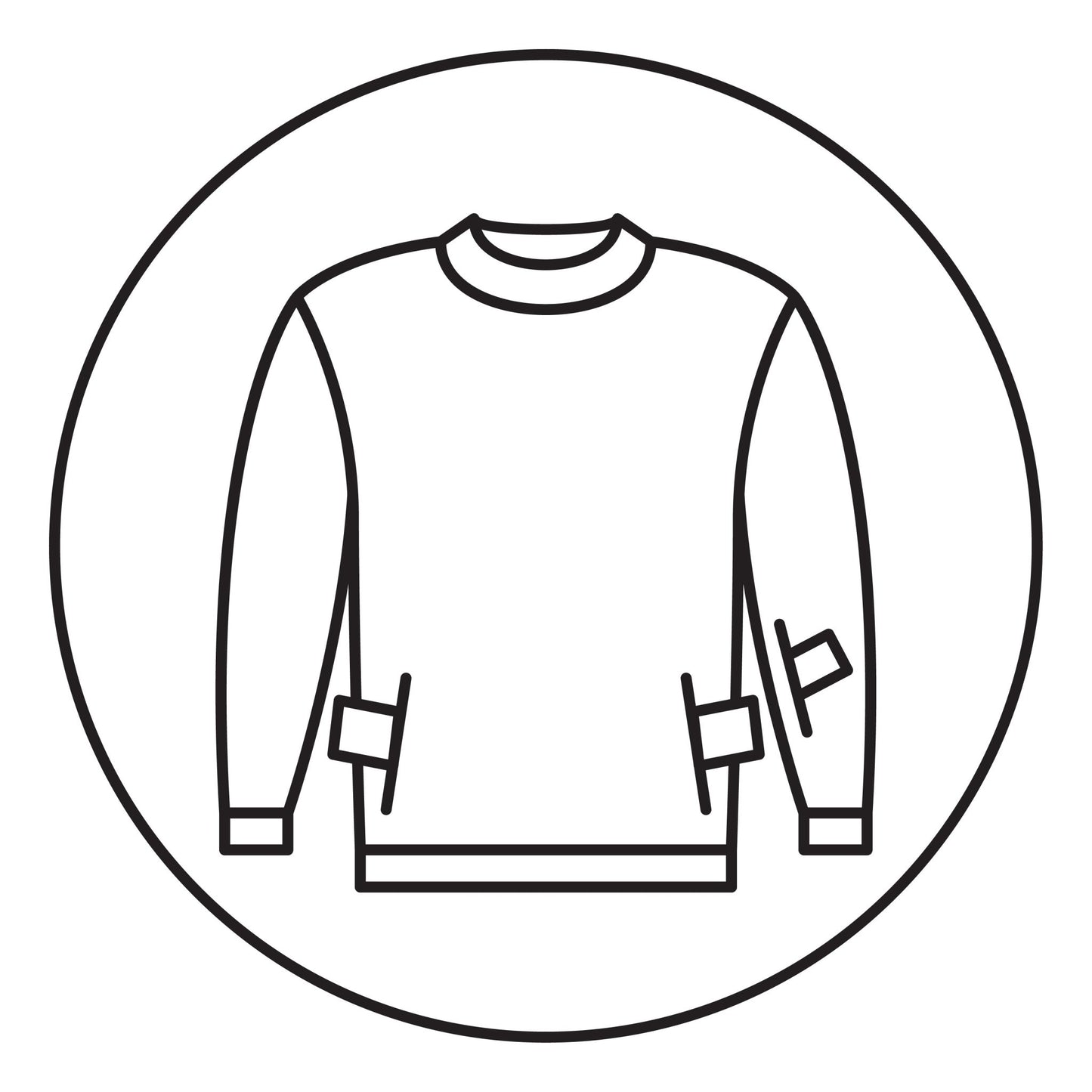 Beatrix Hidden Pocket Pullover and Travel Sweatshirt - Premium from Pokete - Just $81.65! Shop now at ZLA