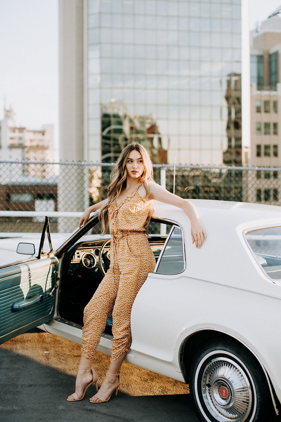 Chloe Jumpsuit | Yellow Polka Dot - Premium from Poème Clothing - Just $95.73! Shop now at ZLA