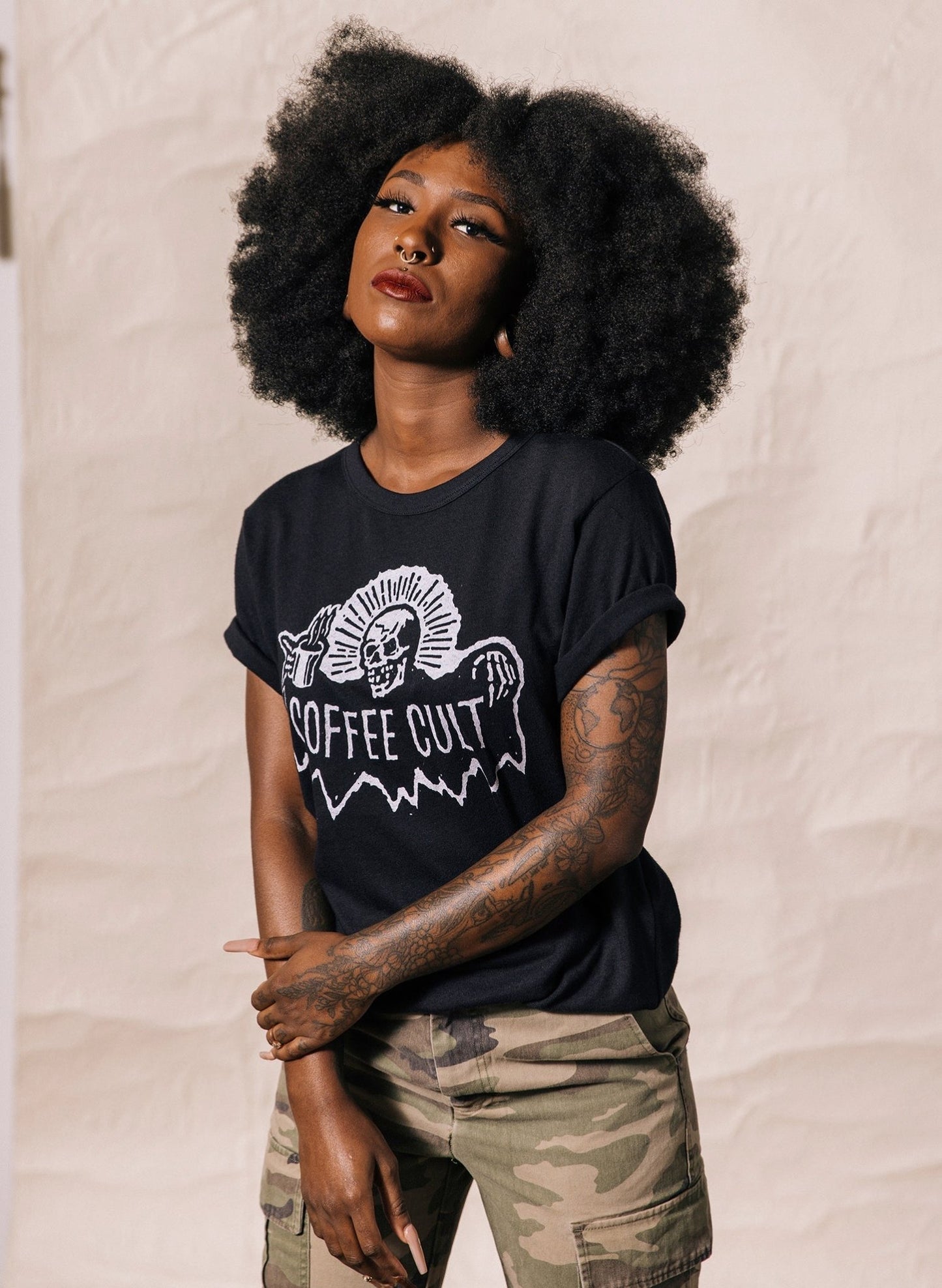 Coffee Cult Tee - Premium from Pyknic - Just $32! Shop now at ZLA