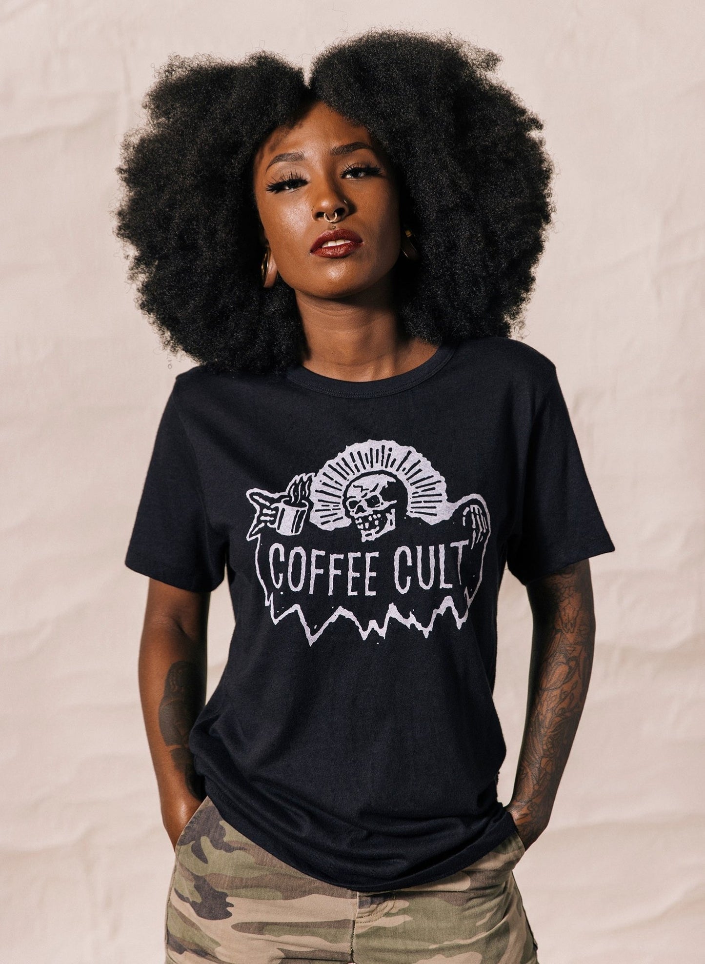 Coffee Cult Tee - Premium from Pyknic - Just $32! Shop now at ZLA