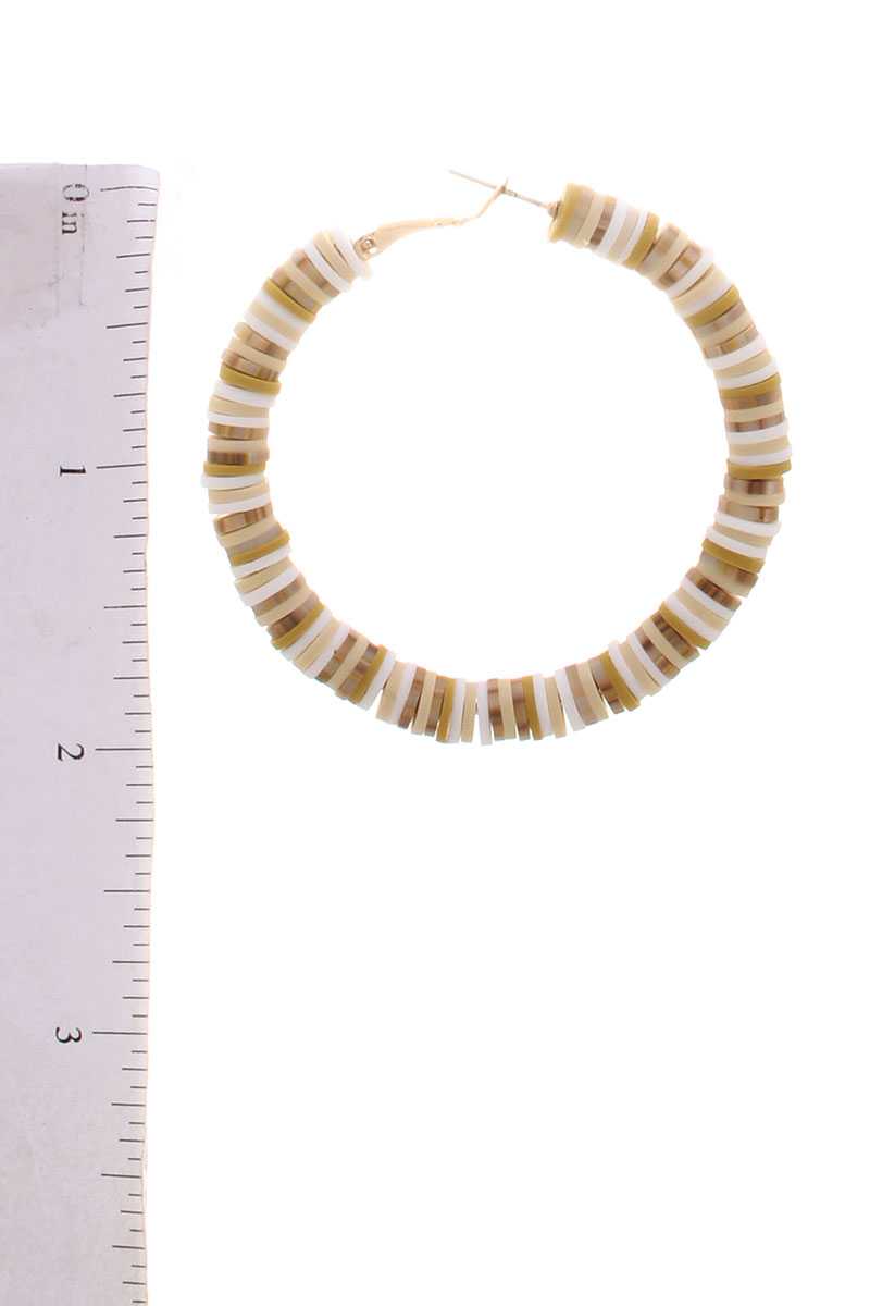 Colorful Bangle Hoop Earring - ZLA