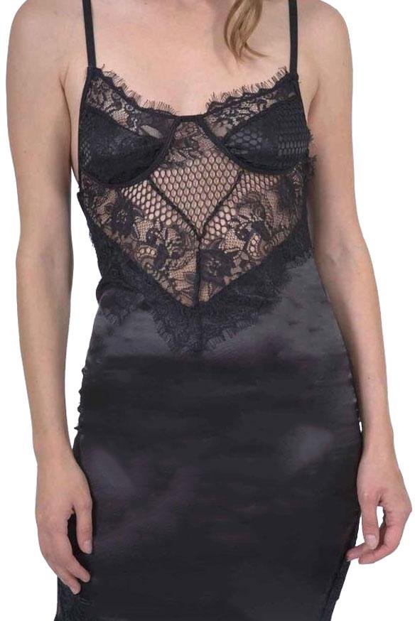 Della Satin and Lace Mini Dress - Premium from Savoy Active - Just $19! Shop now at ZLA