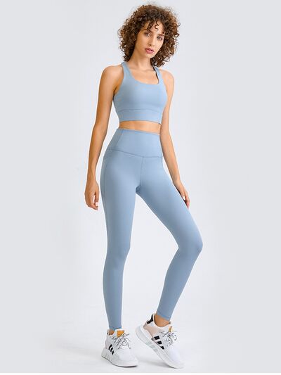 Double Take Square Neck Racerback Cropped Tank - Premium from Trendsi - Just $30! Shop now at ZLA
