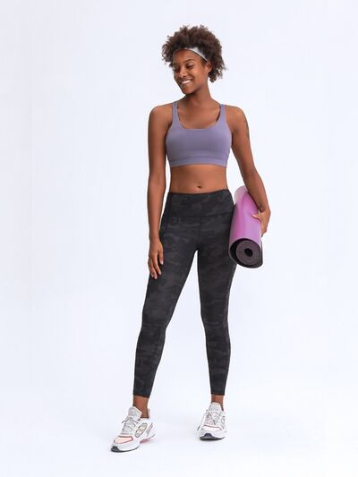 Double Take Wide Waistband Leggings with Pockets - Premium from Trendsi - Just $38! Shop now at ZLA