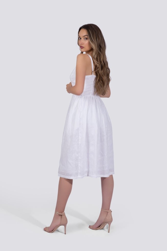 Everly Dress - White - Premium from Poème Clothing - Just $162! Shop now at ZLA