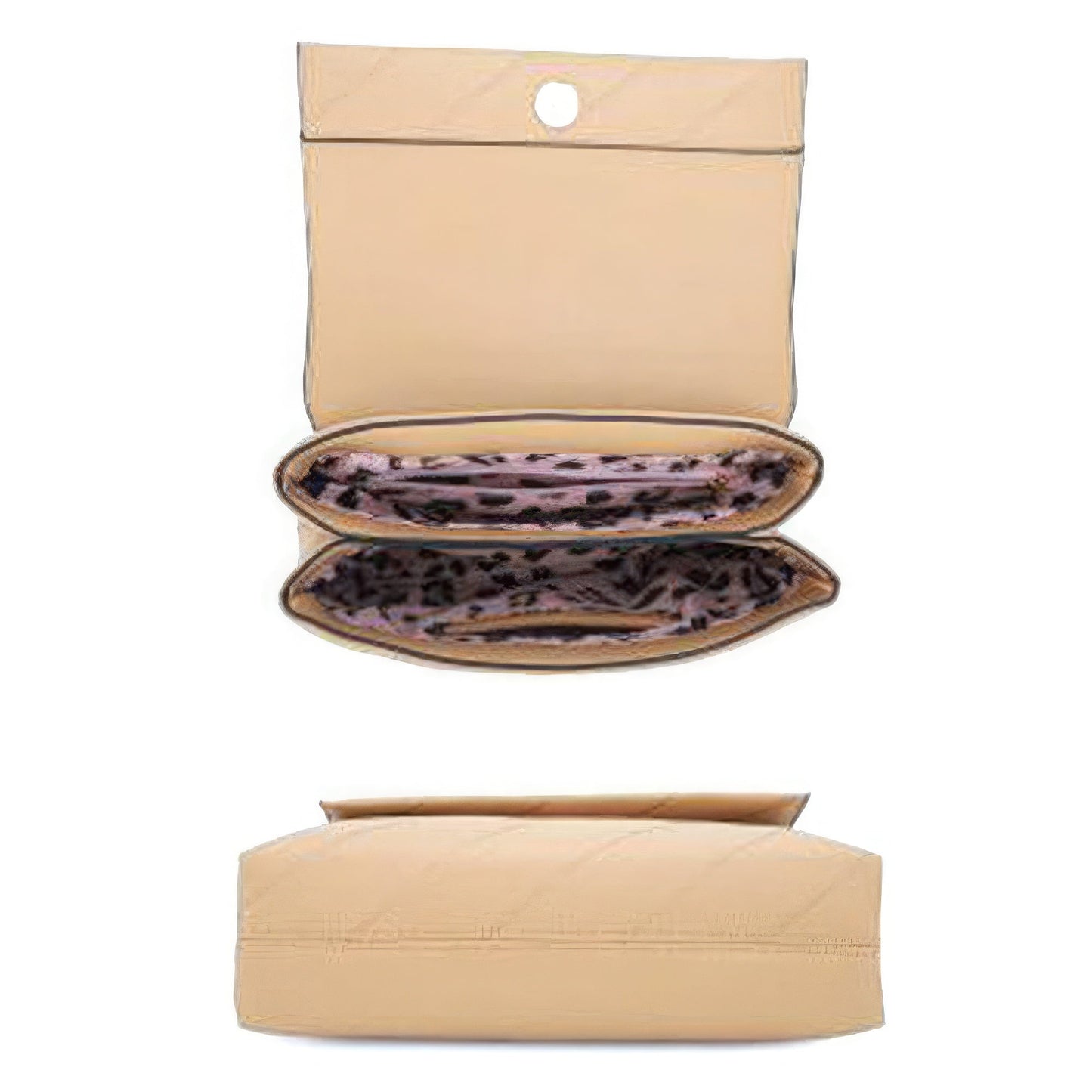 Fashion Smooth Pattern Wrinkle Handle Crossbody Bag - ZLA