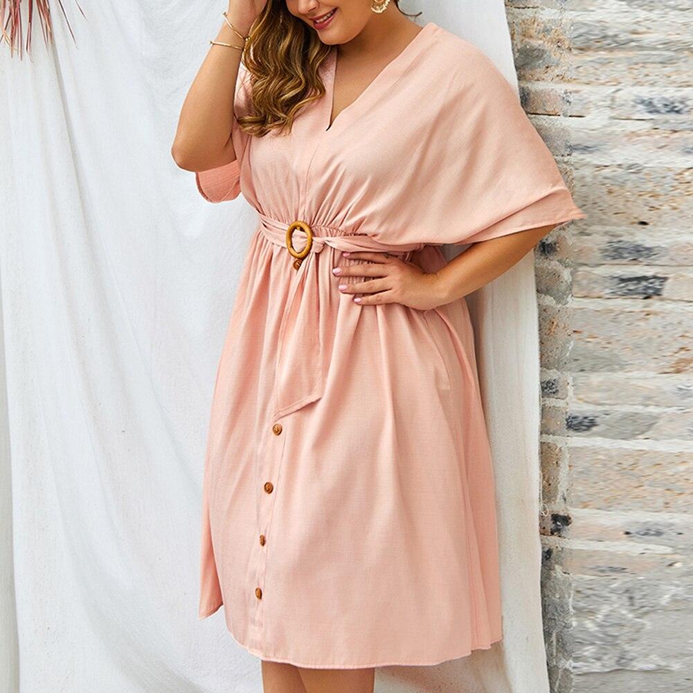 Full Sleeve V Neck Dress - ZLA