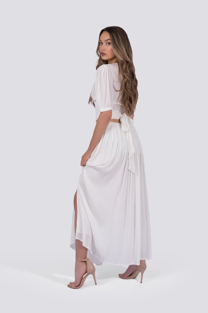 Giselle Skirt | Cream - Premium from Poème Clothing - Just $111.34! Shop now at ZLA