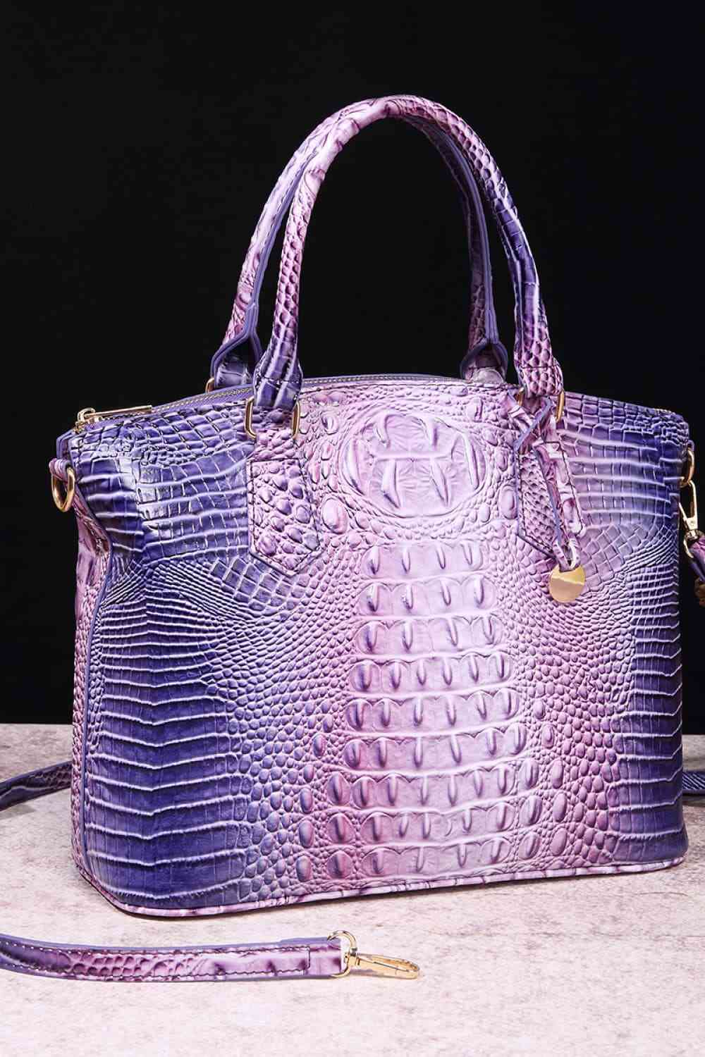 Gradient PU Leather Handbag - Premium from Trendsi - Just $55! Shop now at ZLA