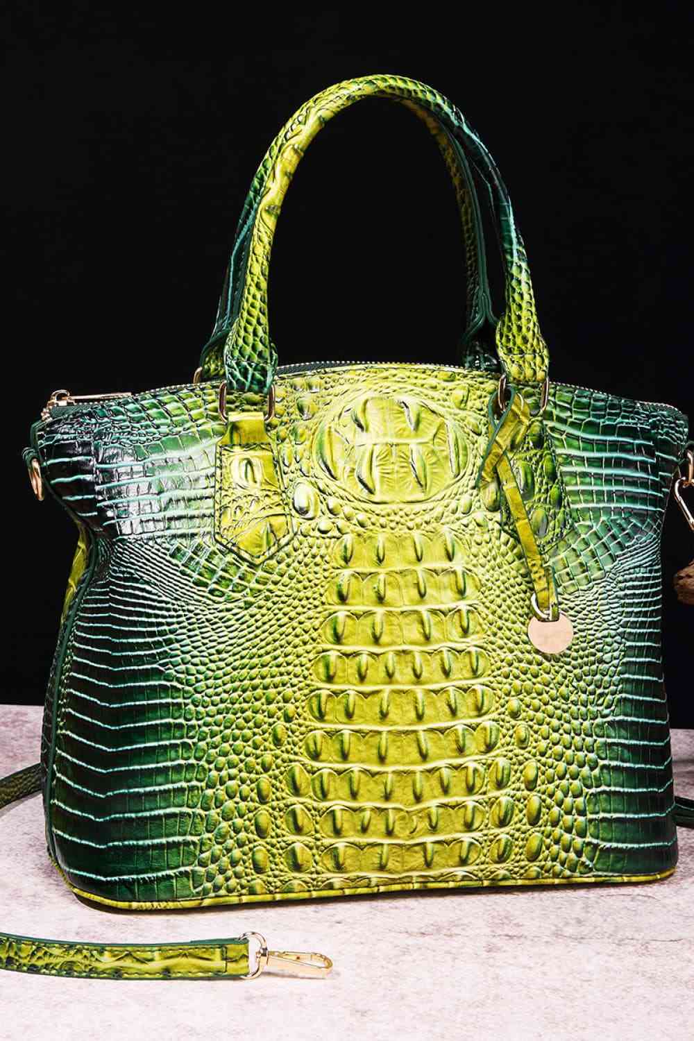 Gradient PU Leather Handbag - Premium from Trendsi - Just $55! Shop now at ZLA