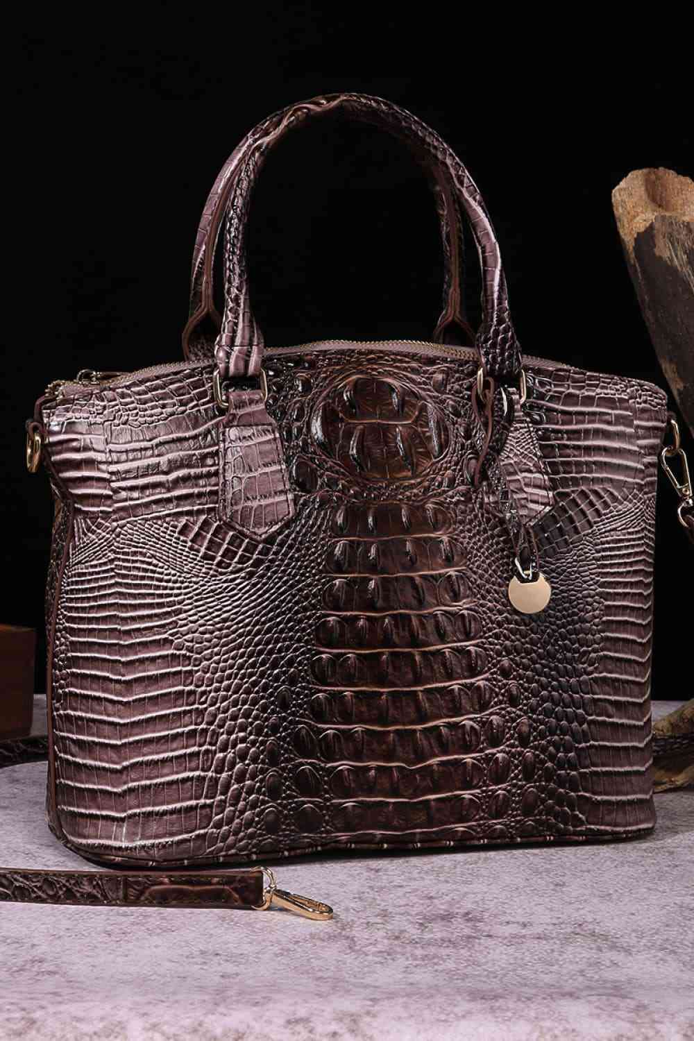 Gradient PU Leather Handbag - Premium from Trendsi - Just $55! Shop now at ZLA
