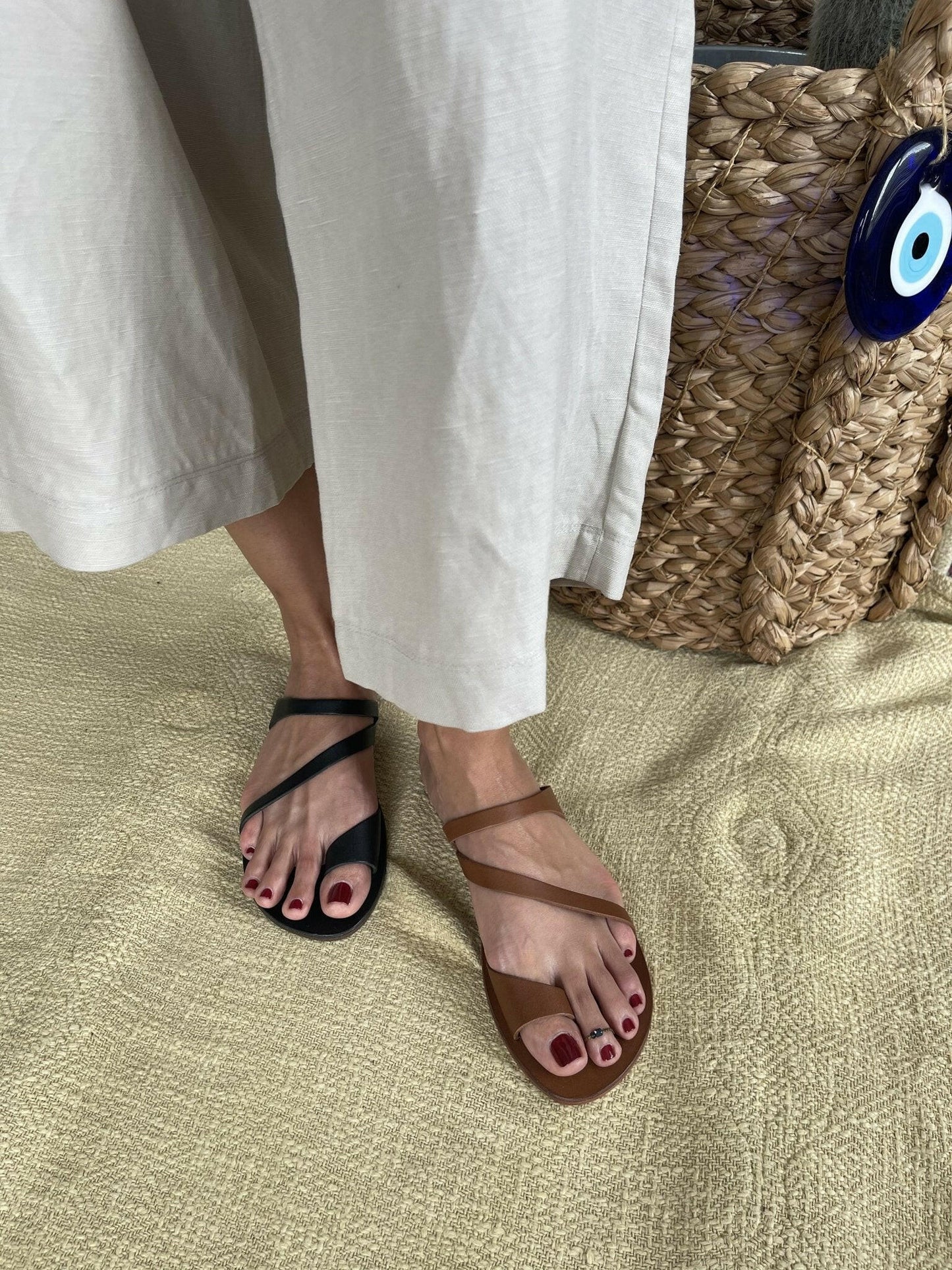 Gumbet Sandal - Brown - Premium from Bougainvilleas Sandals - Just $165! Shop now at ZLA