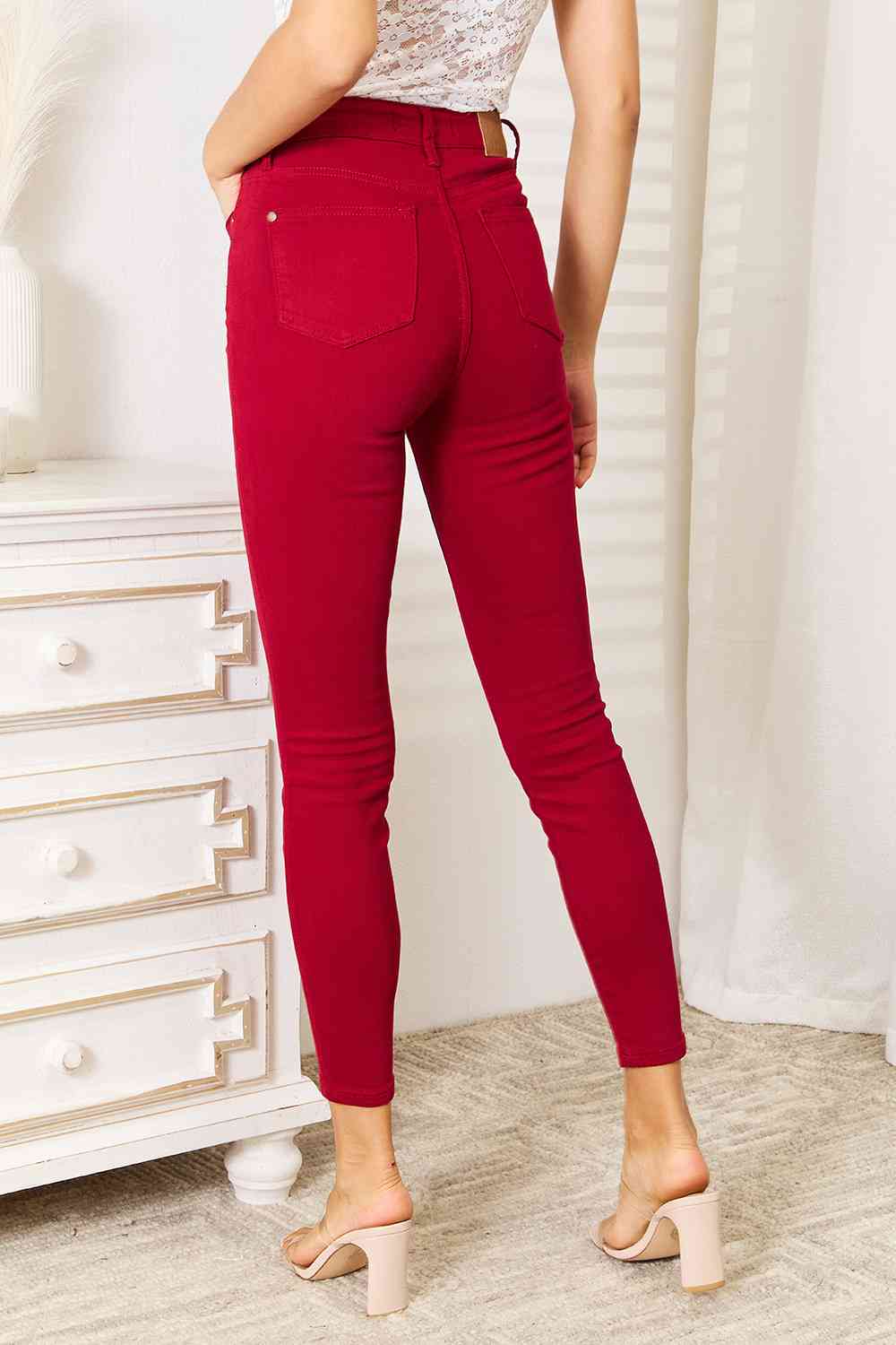 Judy Blue Full Size High Waist Tummy Control Skinny Jeans - Premium from Trendsi - Just $64! Shop now at ZLA