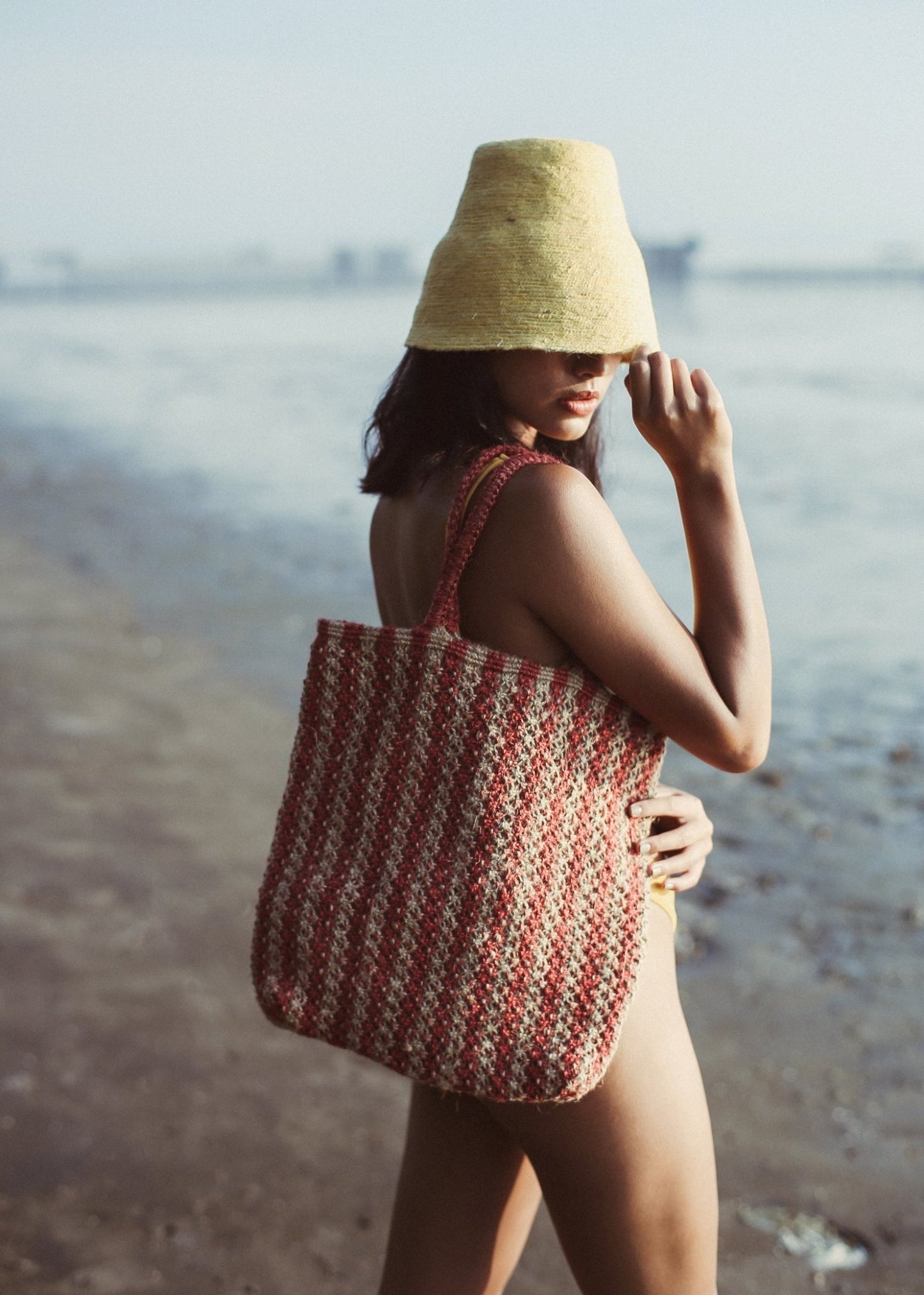 Louisa Striped Straw Tote Bag - Premium from BrunnaCo - Just $79.50! Shop now at ZLA
