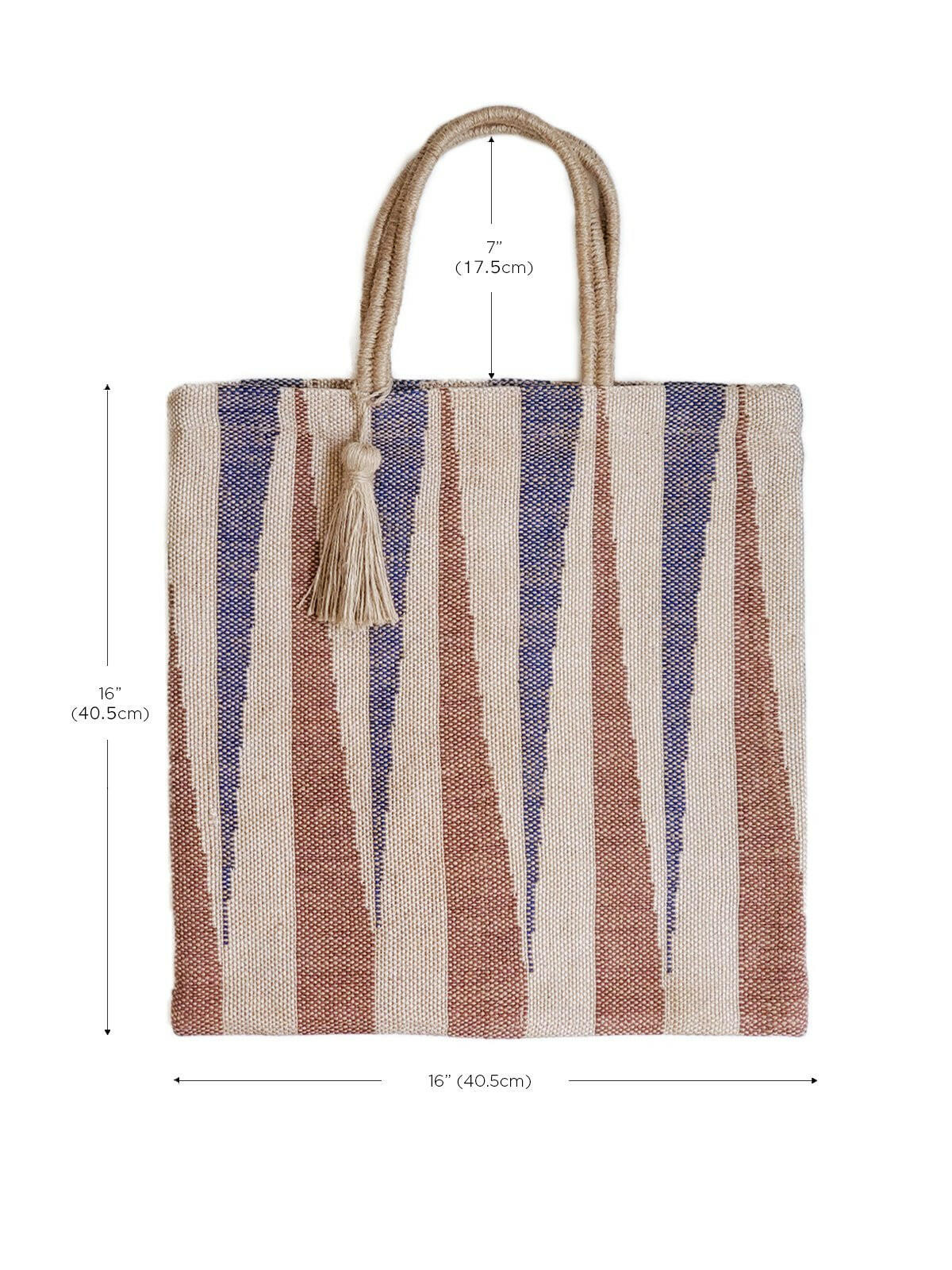 Maja Jute Tote Bag - Premium from KORISSA - Just $82! Shop now at ZLA