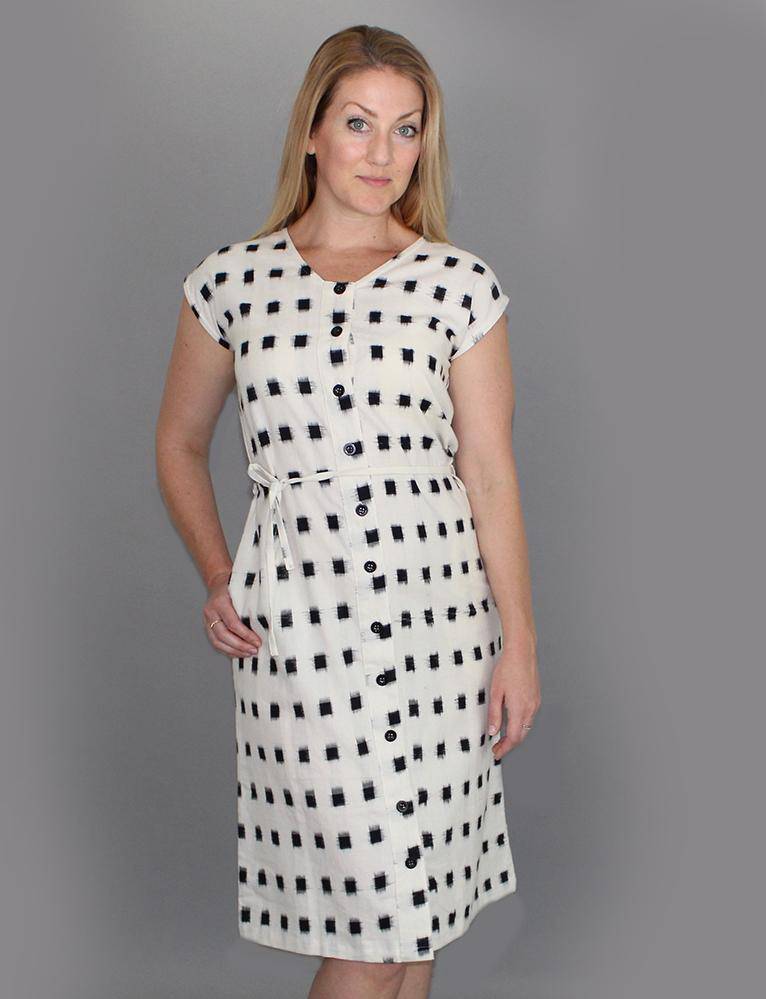 Maxwell Button Dress - Premium from Passion Lilie - Just $96! Shop now at ZLA