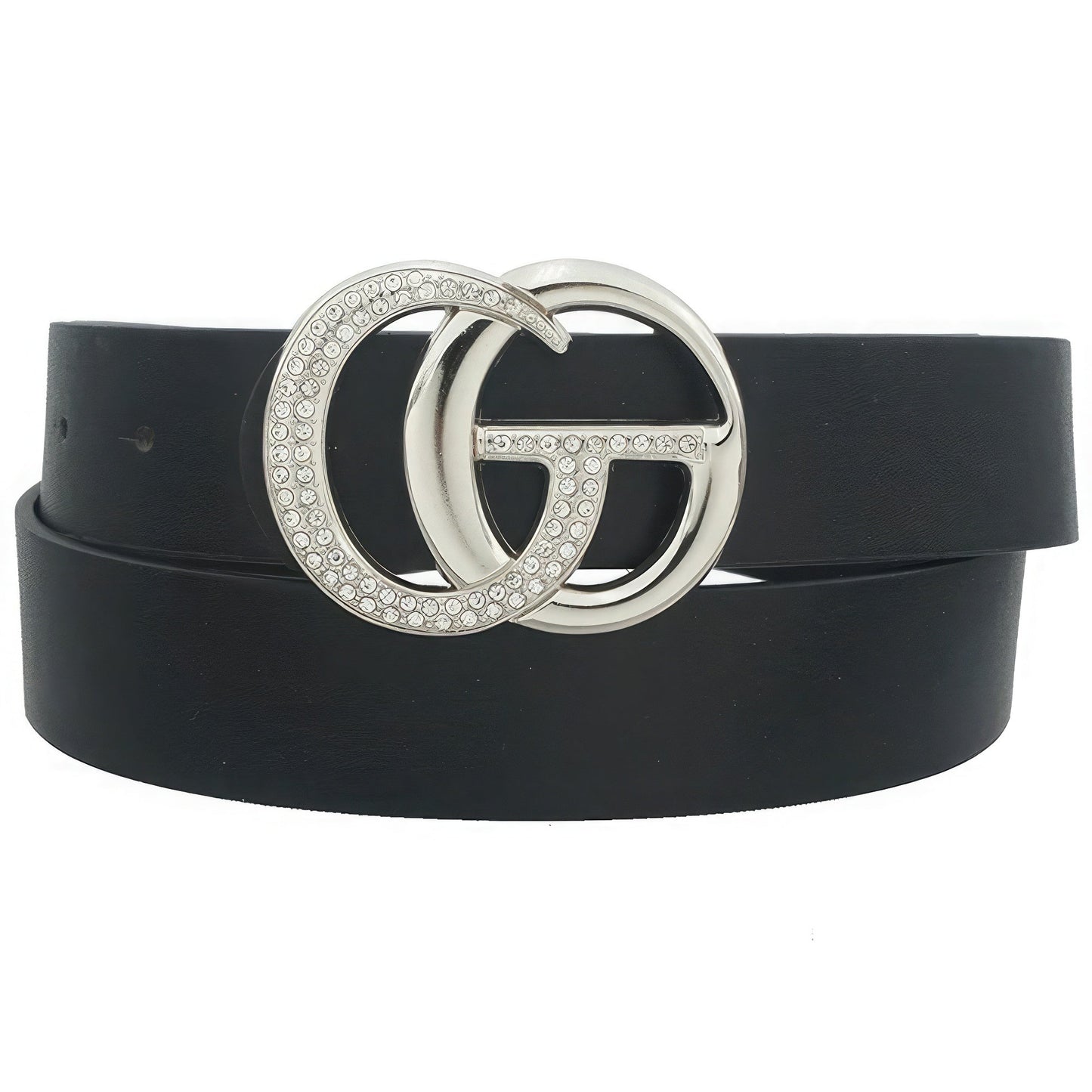 Metal Buckle Belt With Full On Rhinestone Body - Premium from ZLA - Just $11! Shop now at ZLA