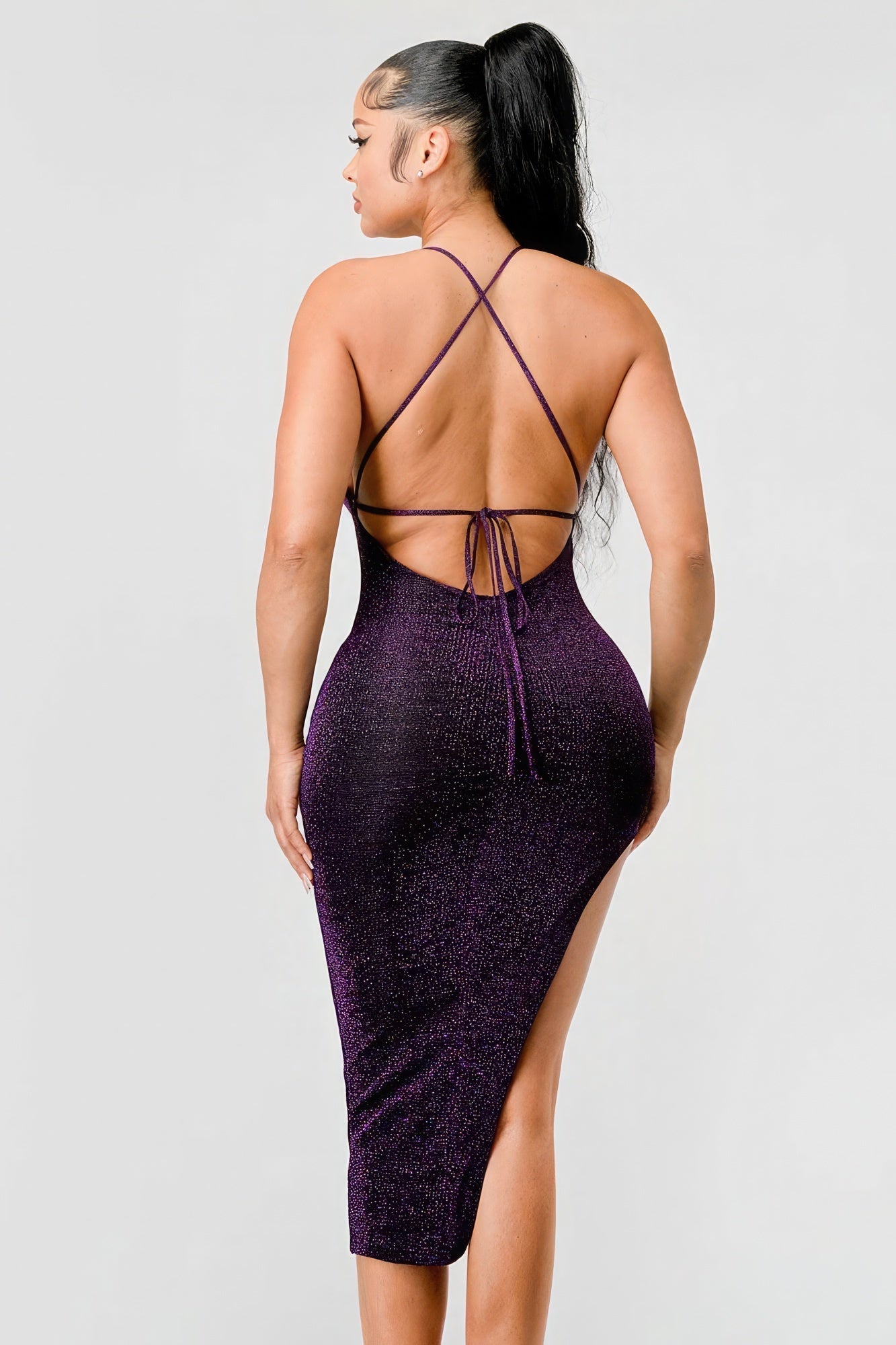 Metallic Glitter Sweetheart Dress - Premium from ZLA - Just $43! Shop now at ZLA