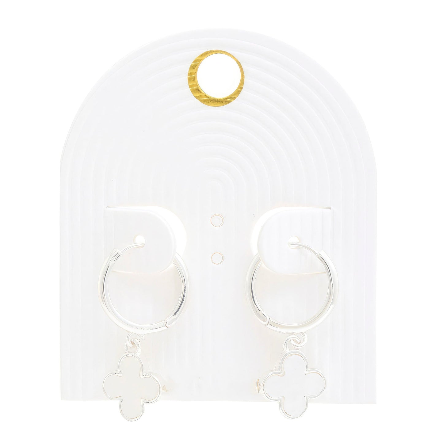 Moroccan Shape Hoop Earring - Premium from ZLA - Just $10! Shop now at ZLA