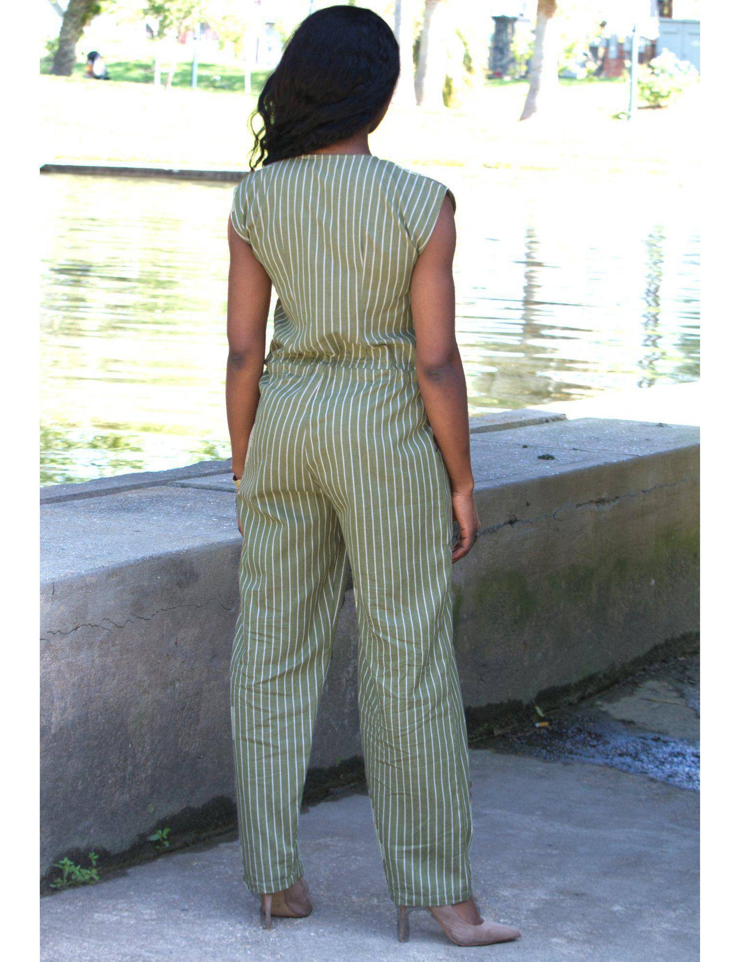 Olive Jumpsuit - Premium from Passion Lilie - Just $95! Shop now at ZLA