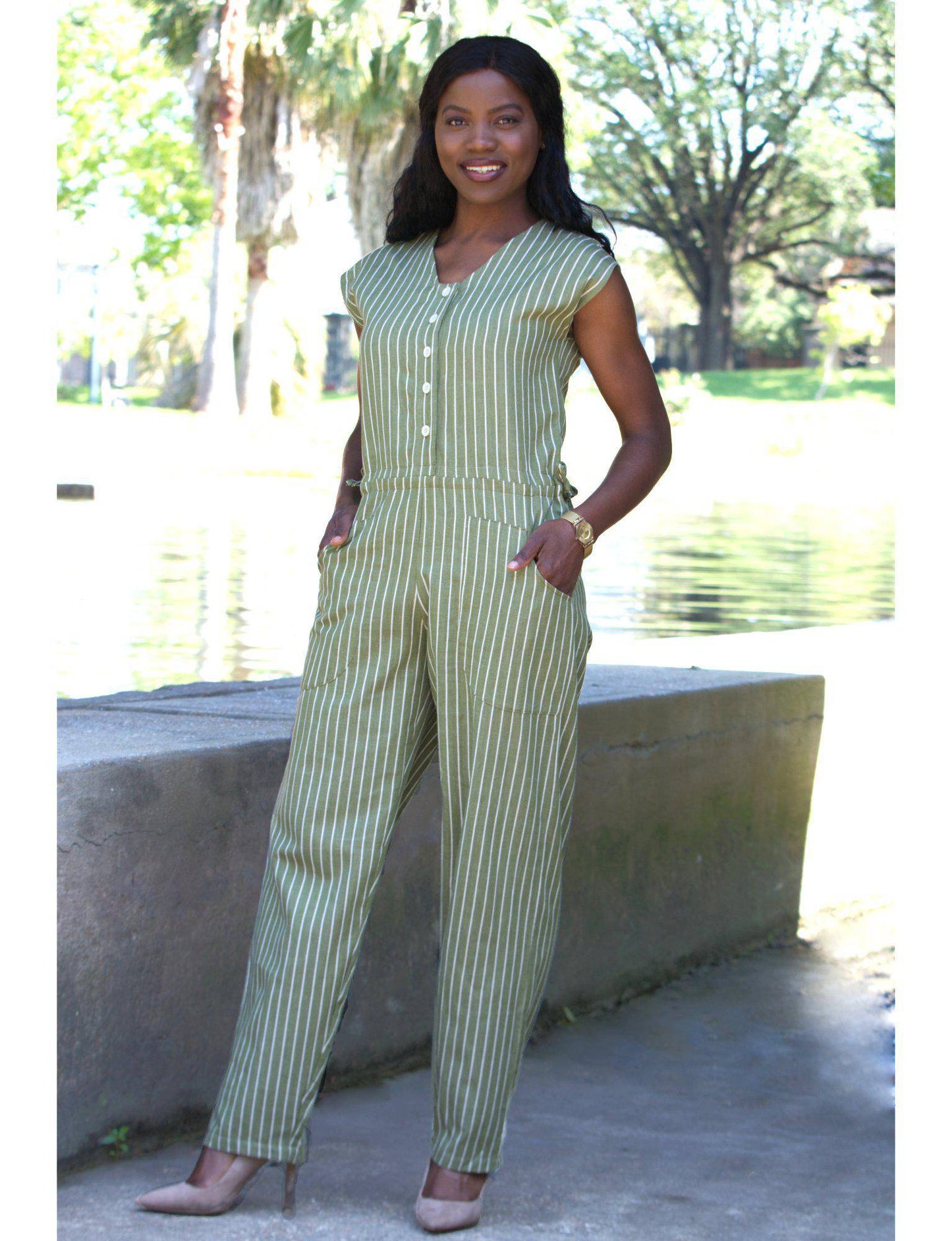 Olive Jumpsuit - Premium from Passion Lilie - Just $95! Shop now at ZLA