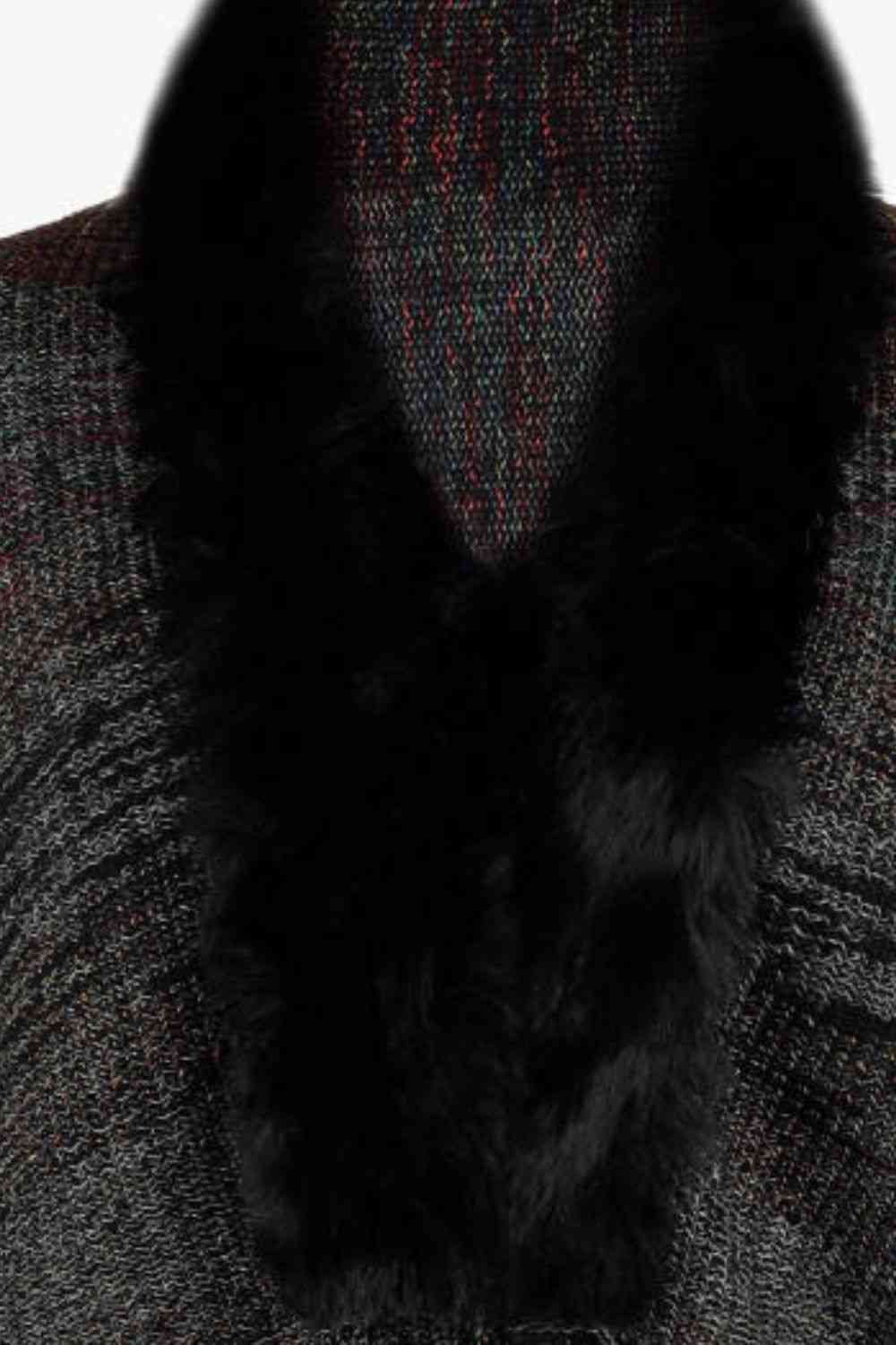 Open Front Fringe Hem Poncho - Premium from Trendsi - Just $29! Shop now at ZLA