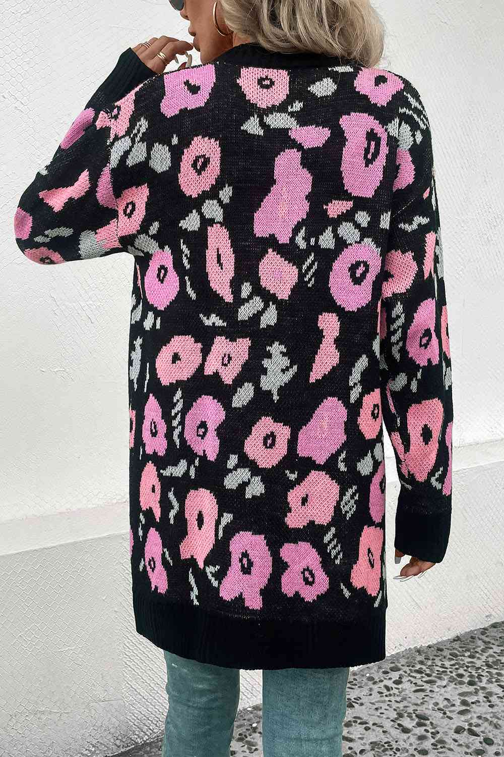 Open Front Longline Cardigan - Premium from Trendsi - Just $37! Shop now at ZLA
