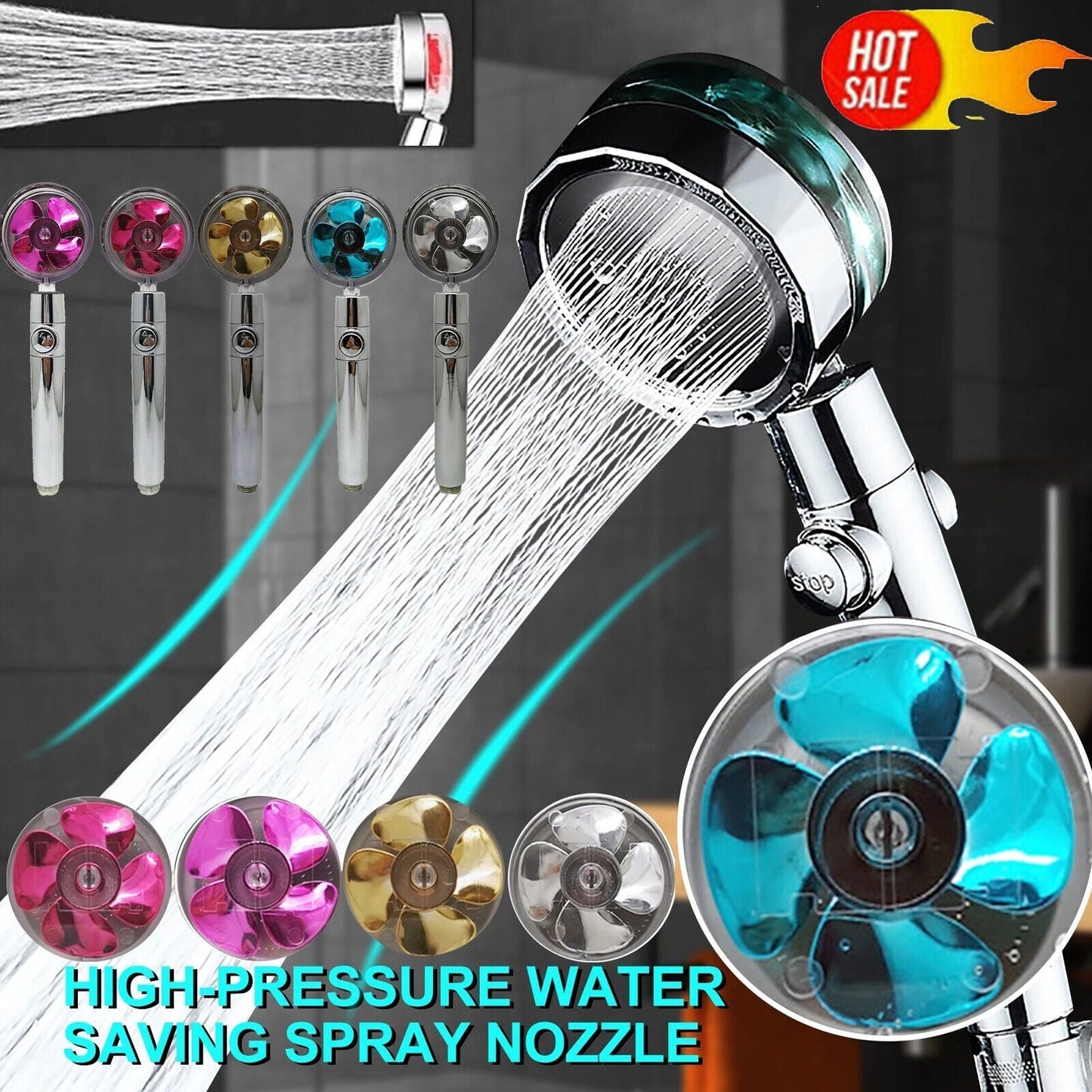 Pressurized Shower Head - Premium from ZLA - Just $45.44! Shop now at ZLA