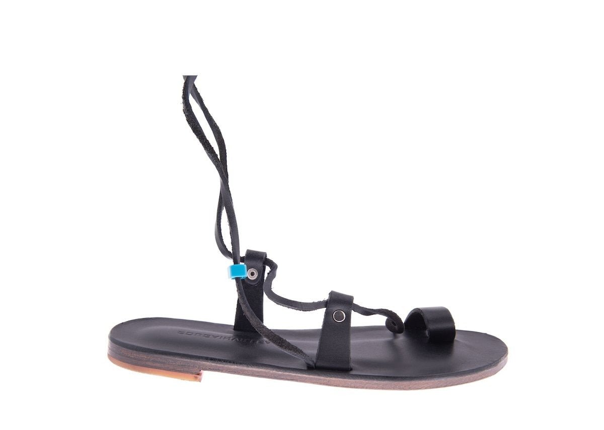 Sargas Sandal- Black - Premium from Bougainvilleas Sandals - Just $165! Shop now at ZLA