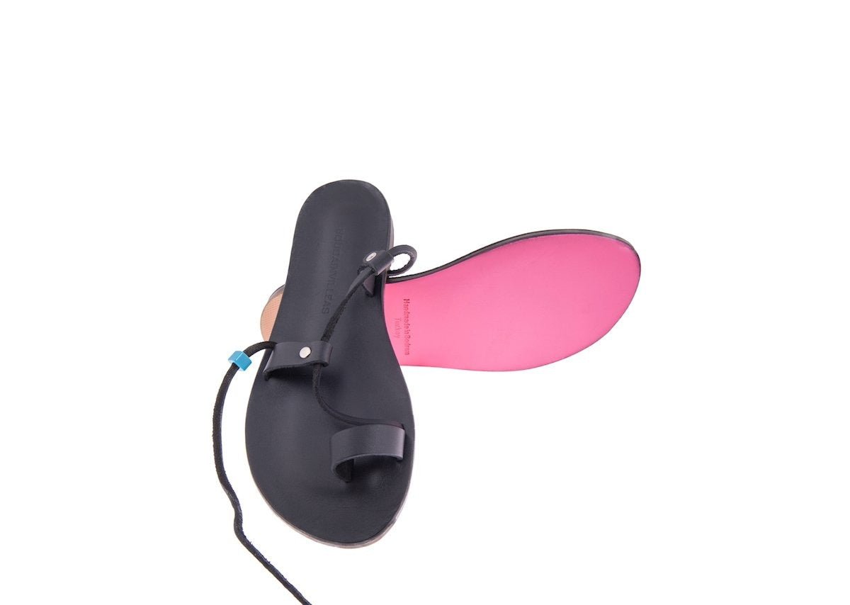 Sargas Sandal- Black - Premium from Bougainvilleas Sandals - Just $165! Shop now at ZLA
