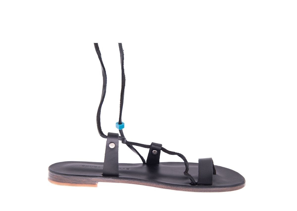 Sargas Sandal- Black - Premium from Bougainvilleas Sandals - Just $165! Shop now at ZLA