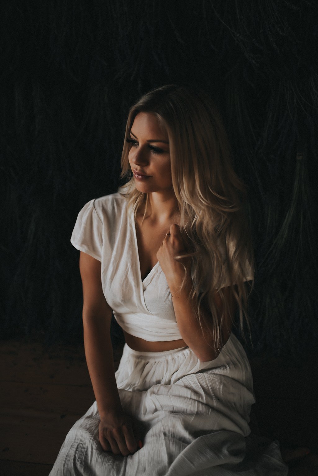 Savannah Wrap Top | Cream - Premium from Poème Clothing - Just $55.67! Shop now at ZLA