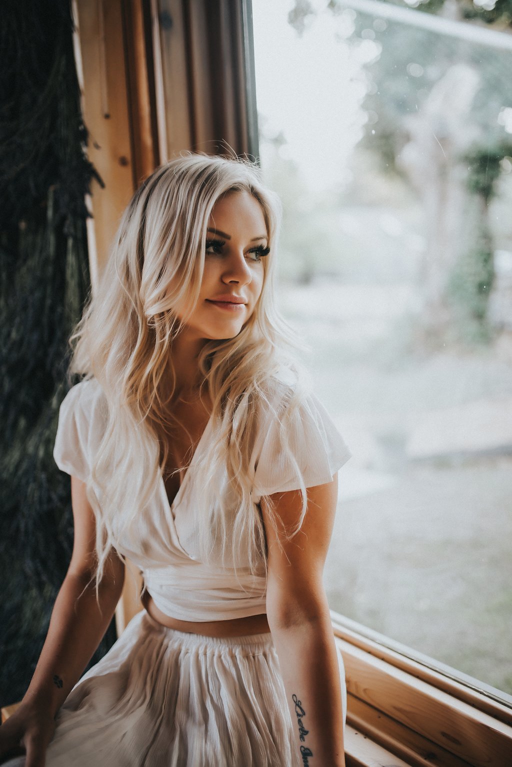 Savannah Wrap Top | Cream - Premium from Poème Clothing - Just $55.67! Shop now at ZLA