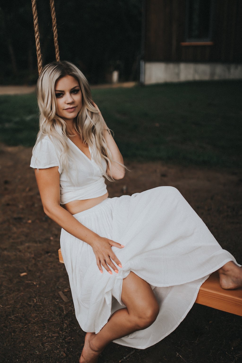 Savannah Wrap Top | Cream - Premium from Poème Clothing - Just $55.67! Shop now at ZLA