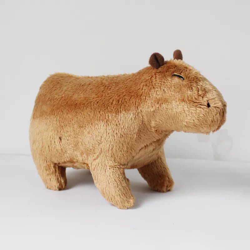 Simulation Capybara Stuffed Animals Plush Toy Soft Dolls Real Life Capybara Dolls Kids Toys Peluche Juguetes Christmas Gift 18cm - Premium from ZLA - Just $7.38! Shop now at ZLA