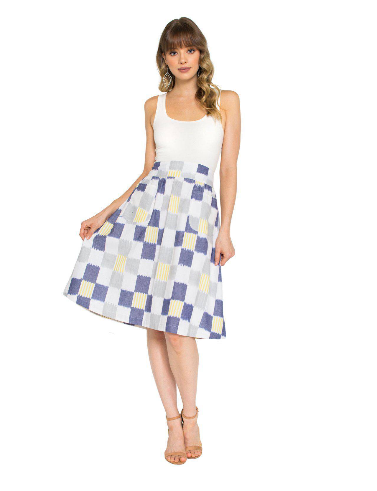 Sunshine Plaid Midi Skirt - Premium from Passion Lilie - Just $62! Shop now at ZLA