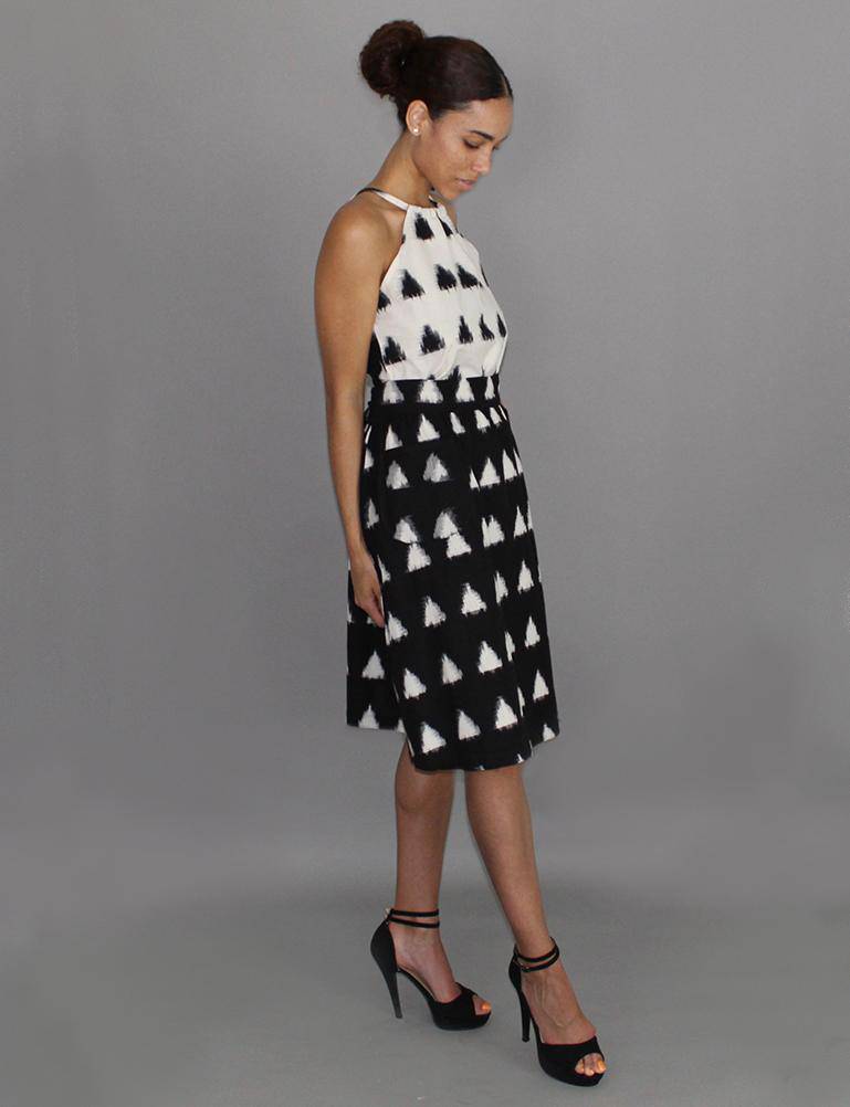 Triangles Midi Skirt - Premium  from Passion Lilie - Just $68! Shop now at ZLA