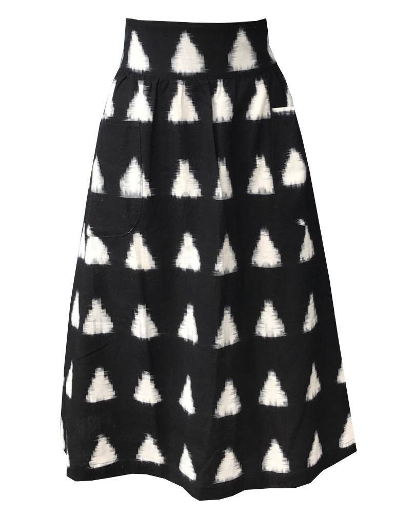 Triangles Midi Skirt - Premium  from Passion Lilie - Just $68! Shop now at ZLA