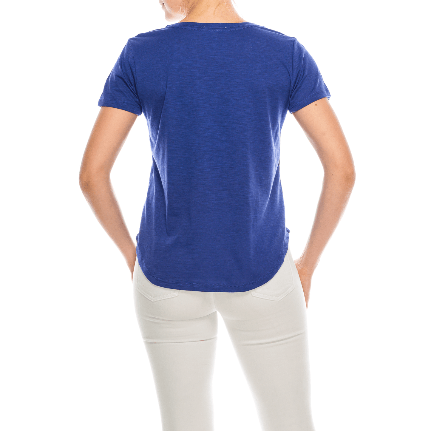 Urban Diction 4 Pack Women's Comfort Solid V Neck Short Sleeve T Shirts - Premium from Wonderful And Young - Just $30.99! Shop now at ZLA