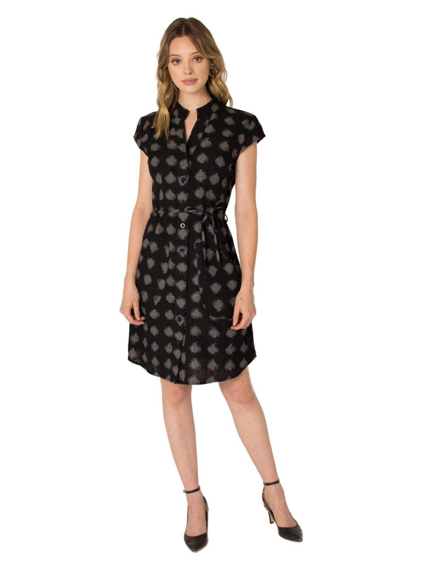 Zoey Button Dress - Premium from Passion Lilie - Just $88! Shop now at ZLA