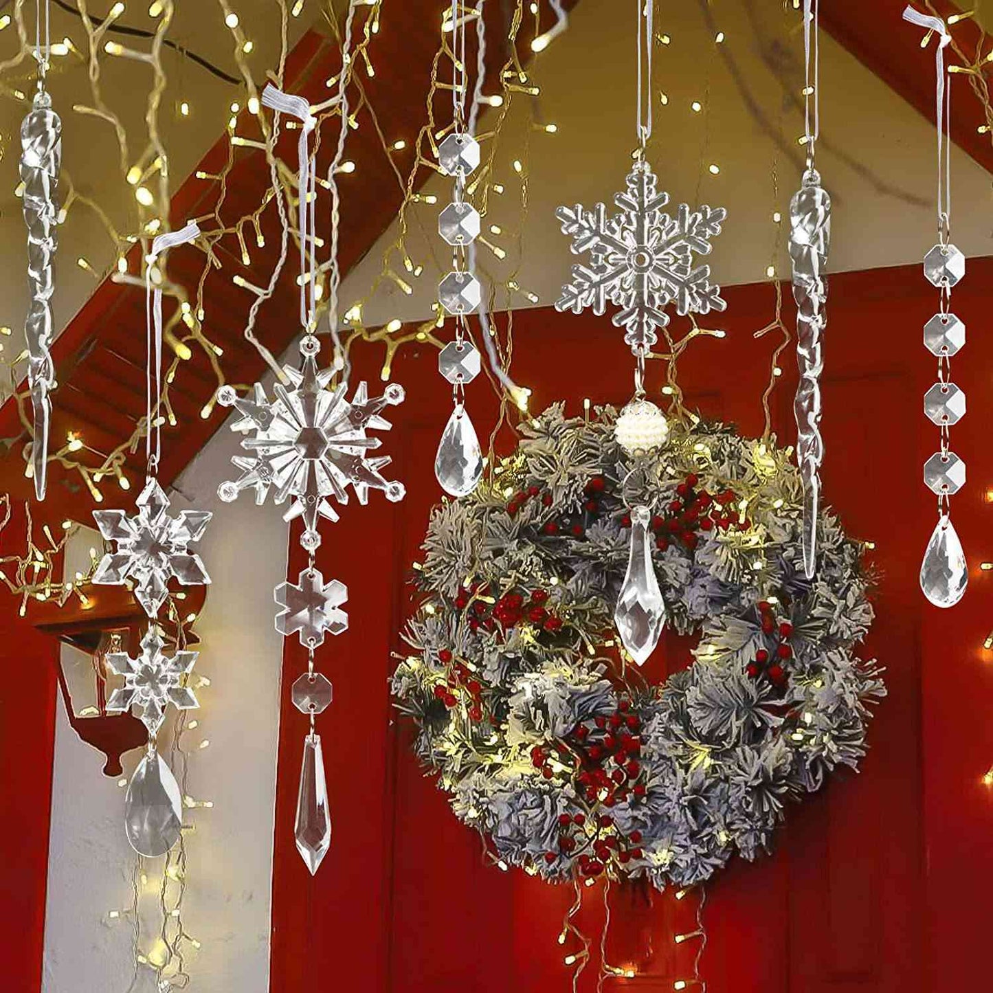 Acrylic Icicle Ornaments | Plastic Icicle Ornaments | ZLA