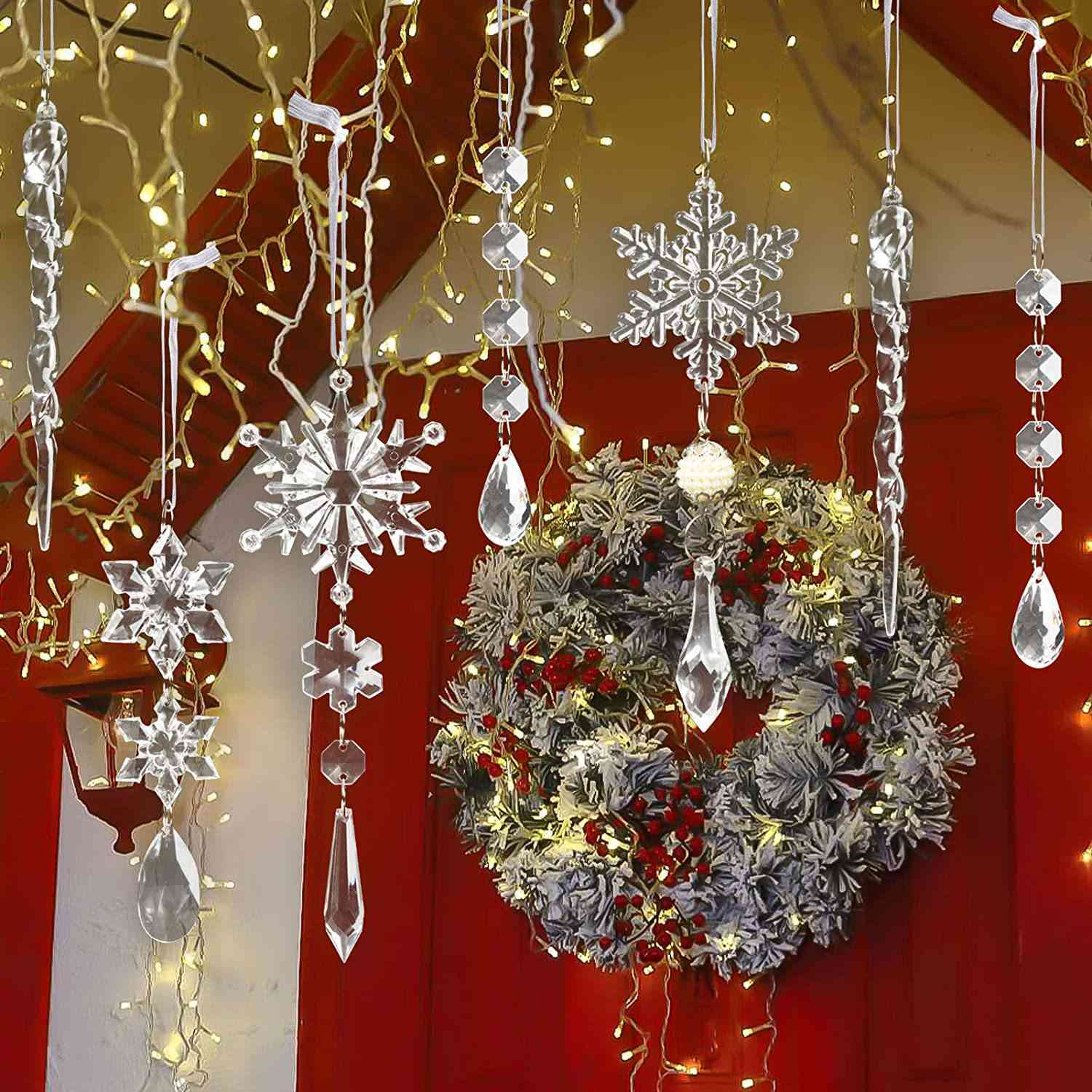 Acrylic Icicle Ornaments | Plastic Icicle Ornaments | ZLA