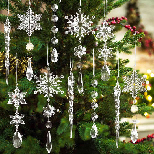 Acrylic Icicle Ornaments | Plastic Icicle Ornaments | ZLA