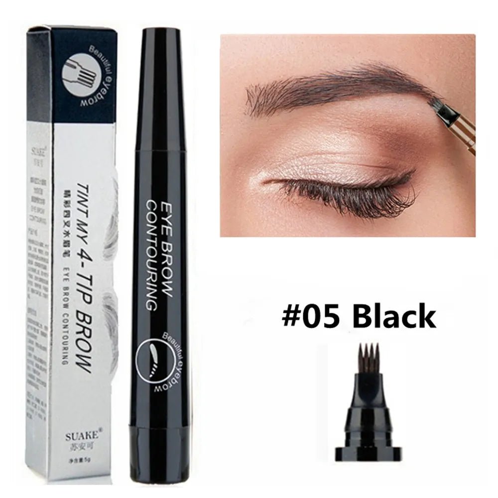 Dark Brown Eyebrow Pen | Eyebrow Tattoo Pen | ZLA