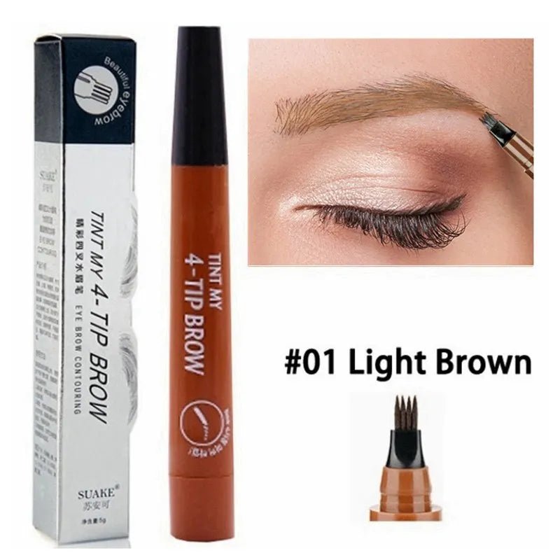 Dark Brown Eyebrow Pen | Eyebrow Tattoo Pen | ZLA