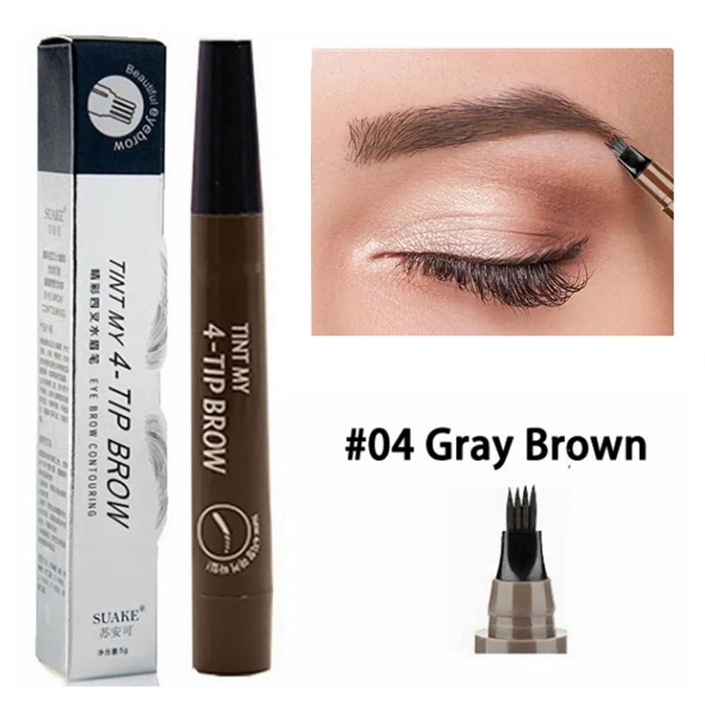 Dark Brown Eyebrow Pen | Eyebrow Tattoo Pen | ZLA